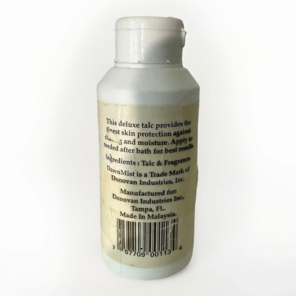 Dawn Mist Baby‎ Powder With Talc 4 Oz